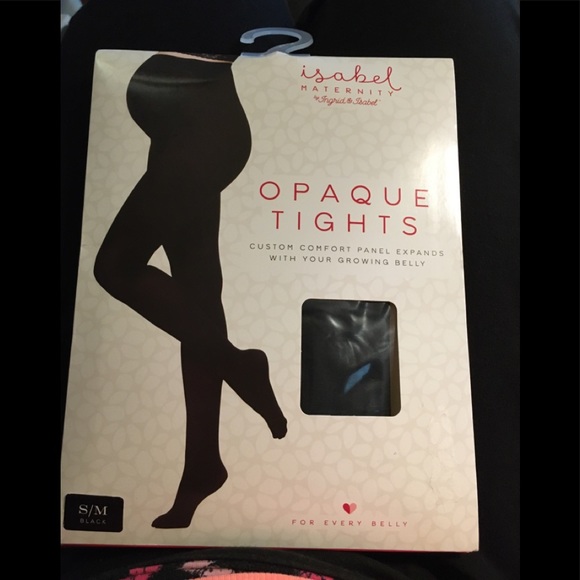 Isabel Maternity by Ingrid & Isabel Other - Opaque Tights Isabel Maternity Ingrid & Isabel S/M